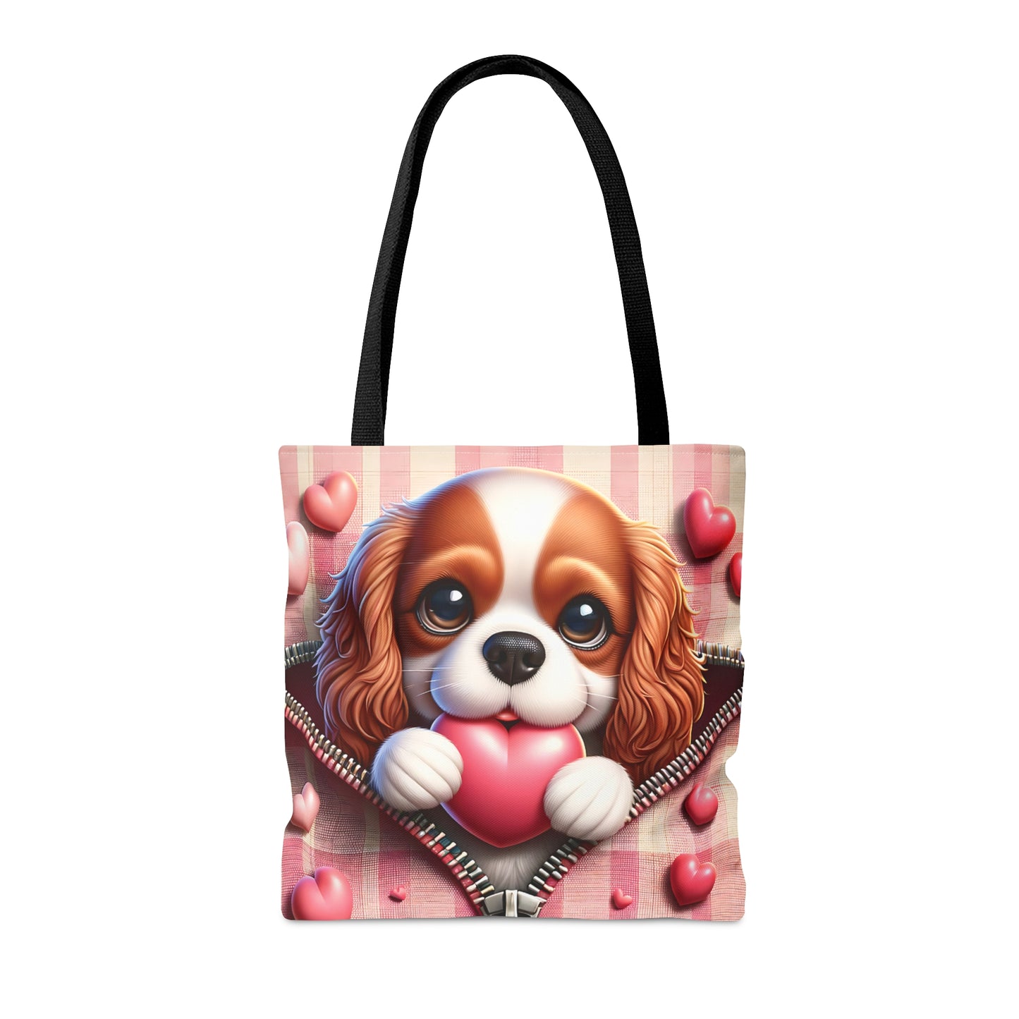 Tote Bag, Cute Dog, Personalised/Non-Personalised Tote bag