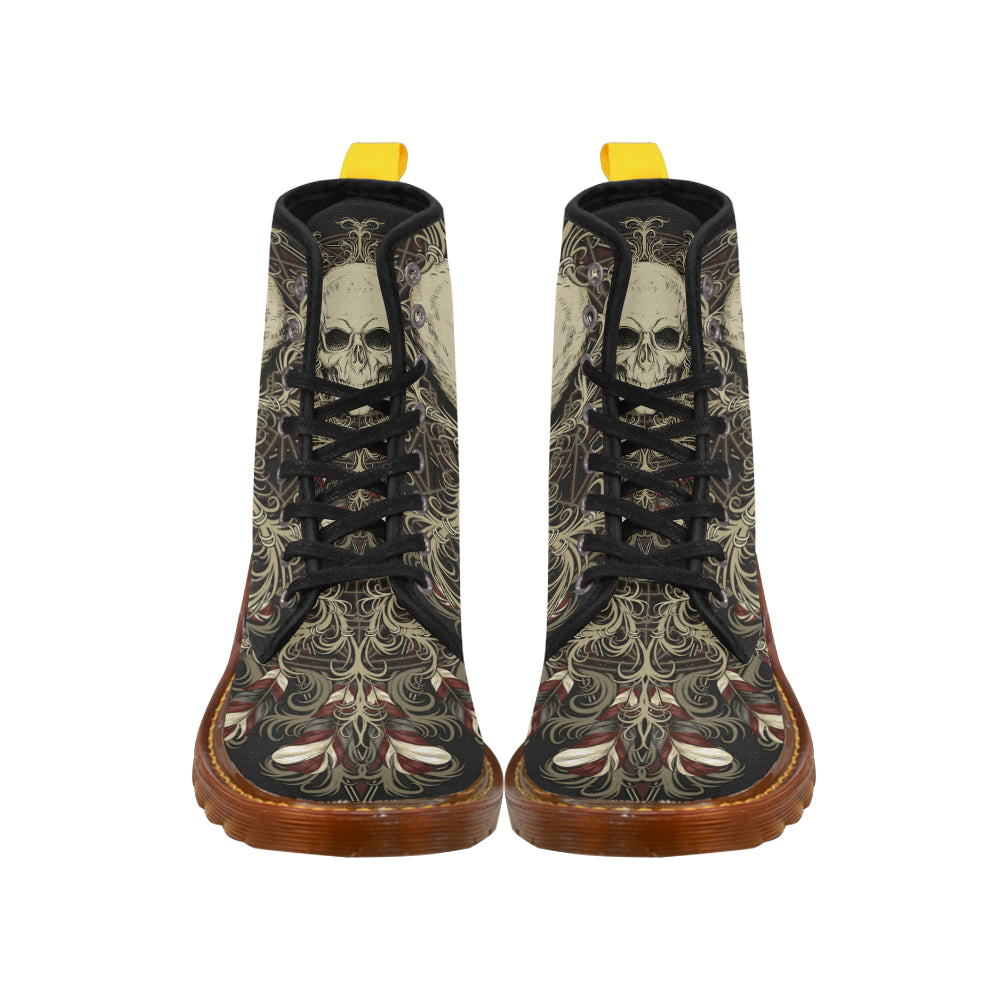 Skull Martin Boots For Women Model 1203H