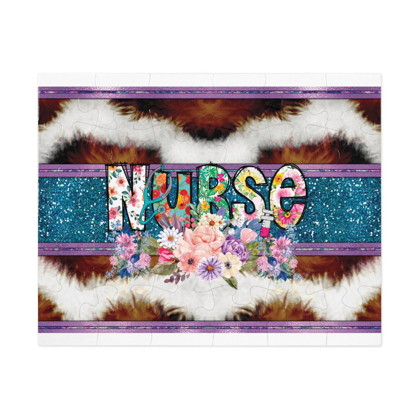 Jigsaw Puzzle, Nurse, Personalised/Non-Personalised (30, 110, 252, 500,1000-Piece)