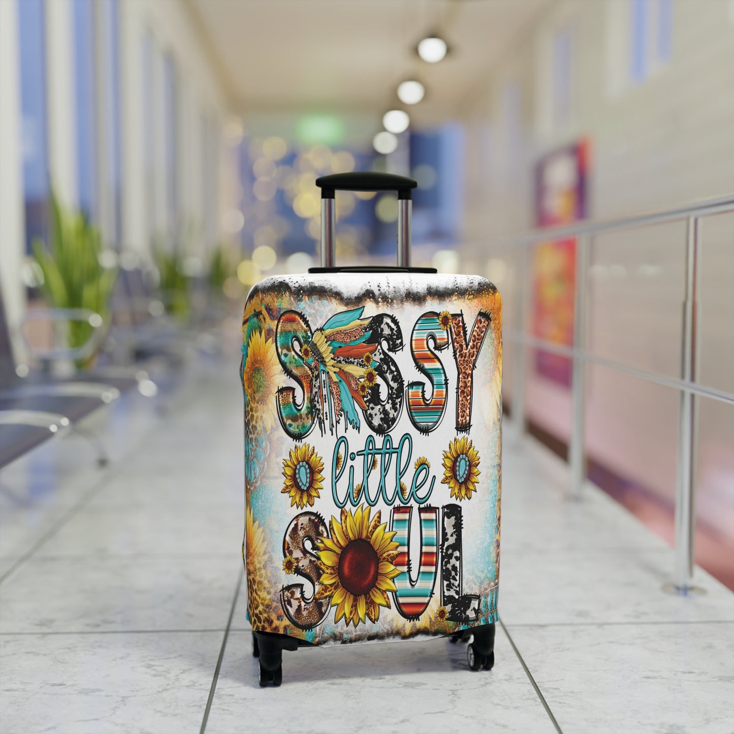 Luggage Cover, Country and Western, Sassy Little Soul, awd-1015