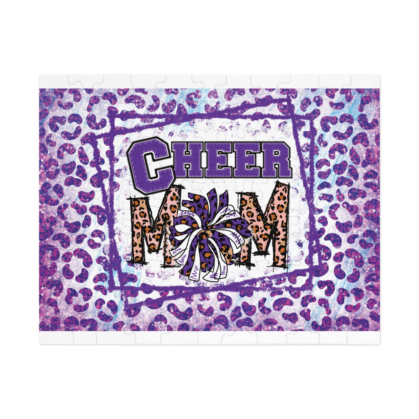 Jigsaw Puzzle, Cheer Mom, Personalised/Non-Personalised (30, 110, 252, 500,1000-Piece)