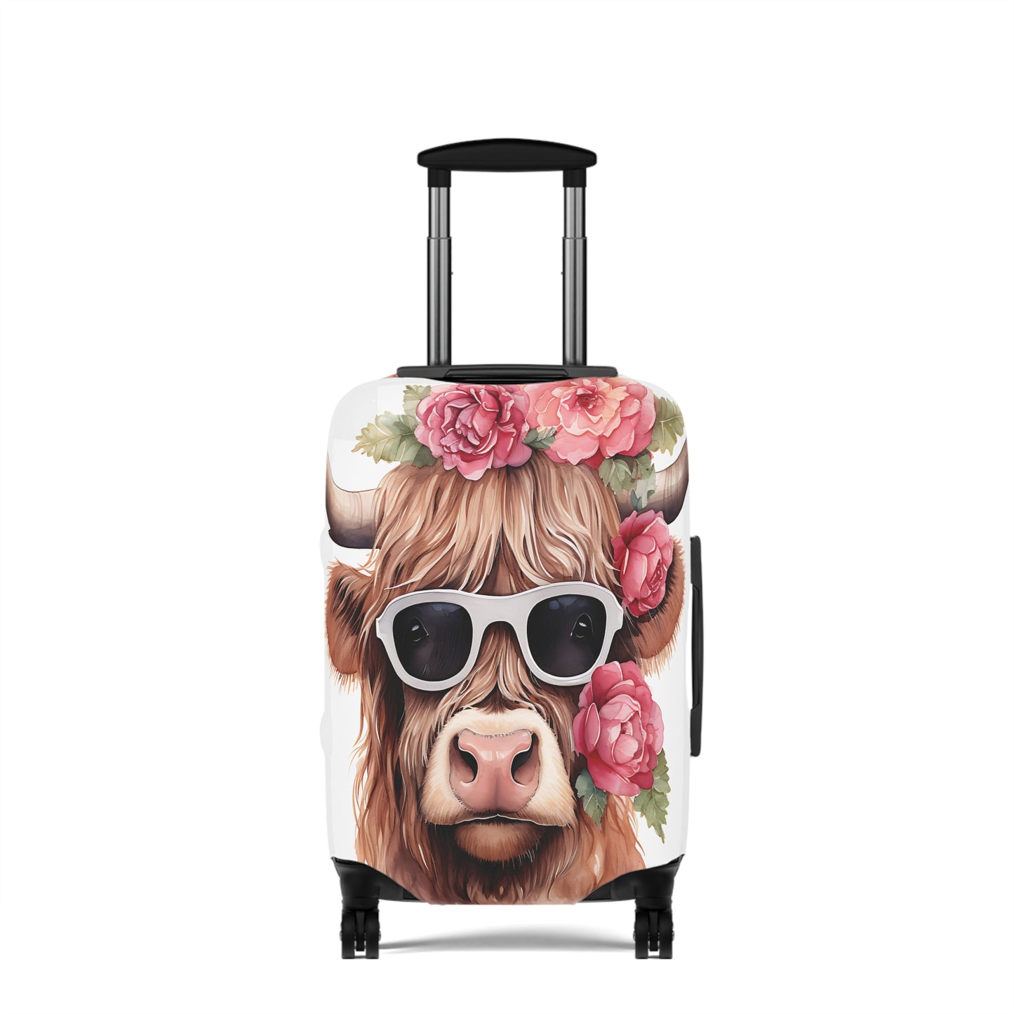 Luggage Cover, Highland Cow, awd-015