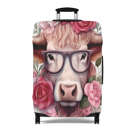 Luggage Cover, Highland Cow, awd-007