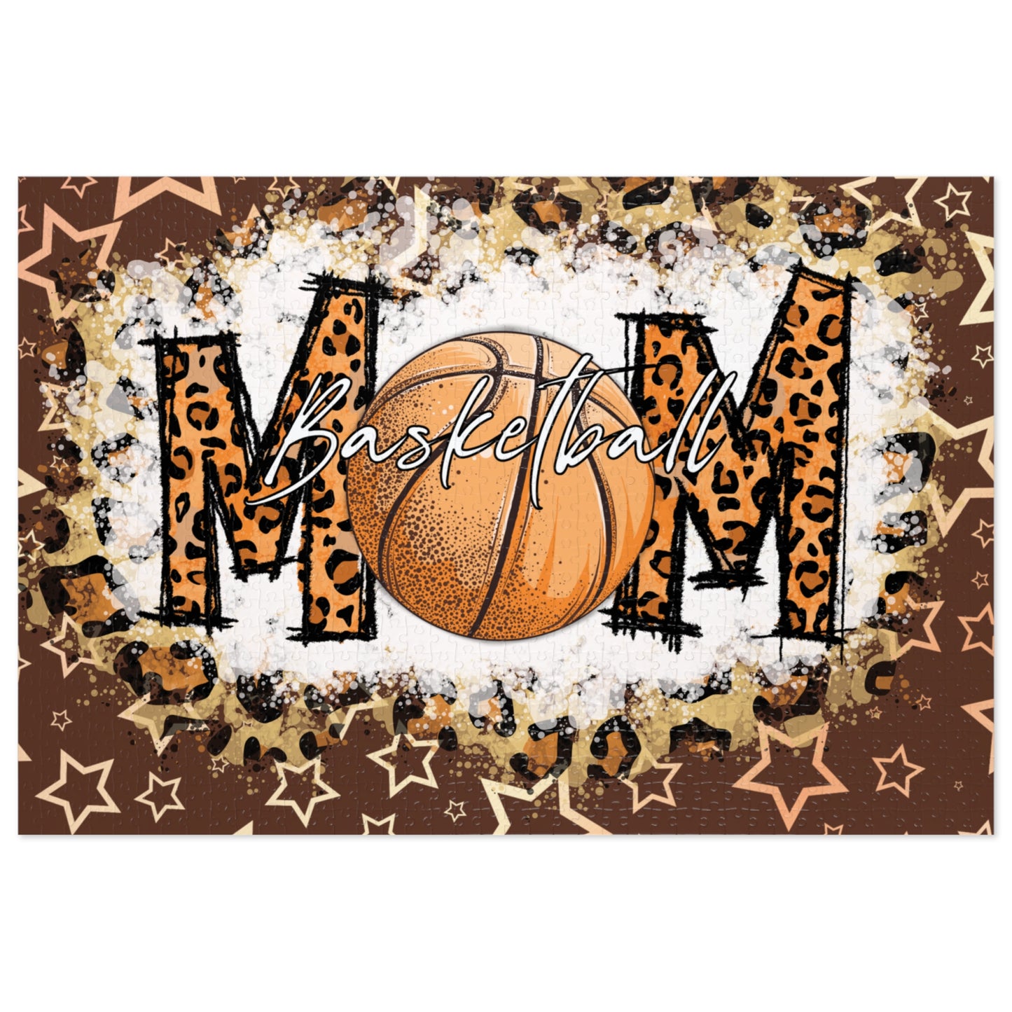 Jigsaw Puzzle in Tin, Basketball Mom, Personalised/Non-Personalised, awd-407 (30, 110, 252, 500,1000-Piece)