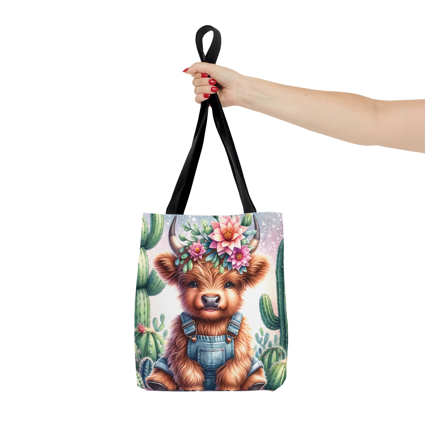 Tote Bag, Highland Cow, Personalised/Non-Personalised Tote bag