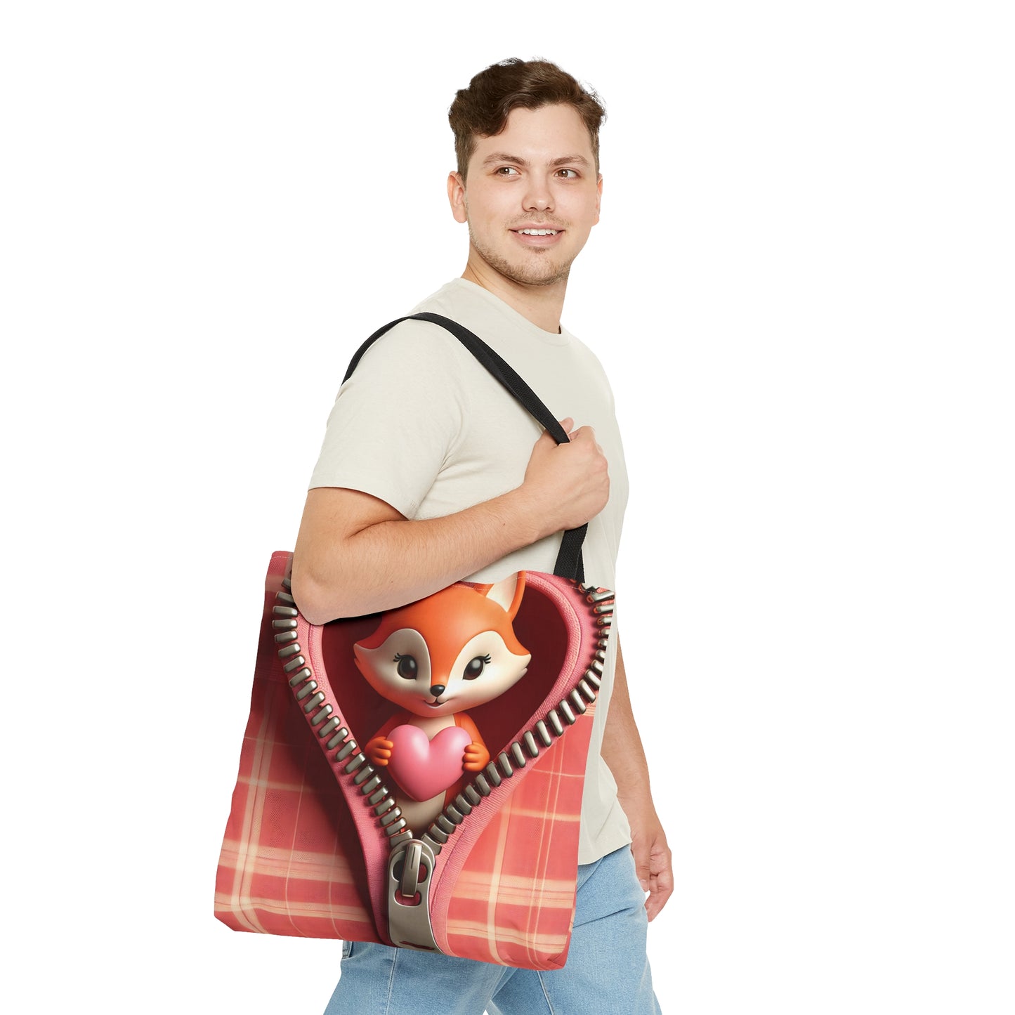 Tote Bag, Fox, Personalised/Non-Personalised Tote bag