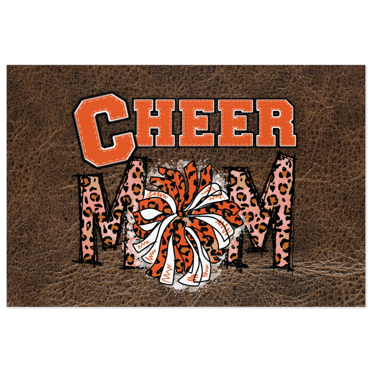 Jigsaw Puzzle, Cheer Mom, Personalised/Non-Personalised (30, 110, 252, 500,1000-Piece)