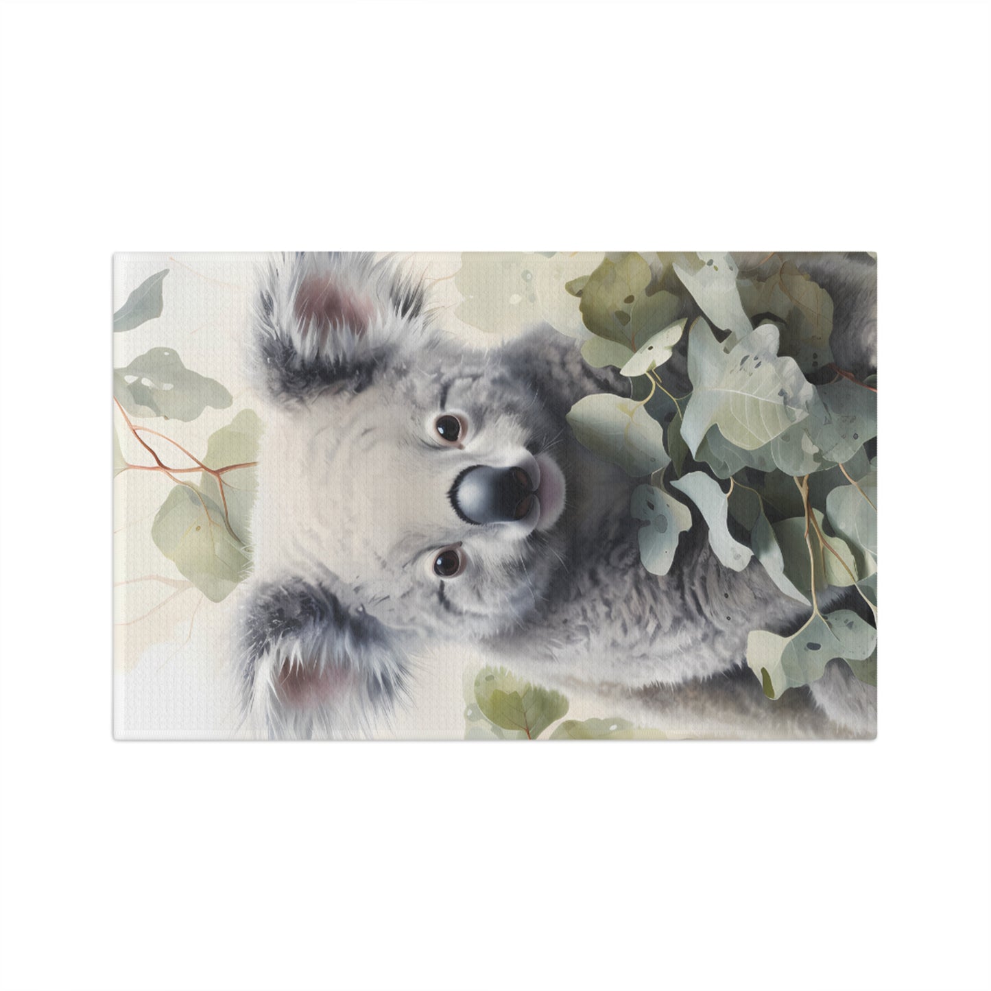 Microfiber Tea Towel, Australian Animals, Koala