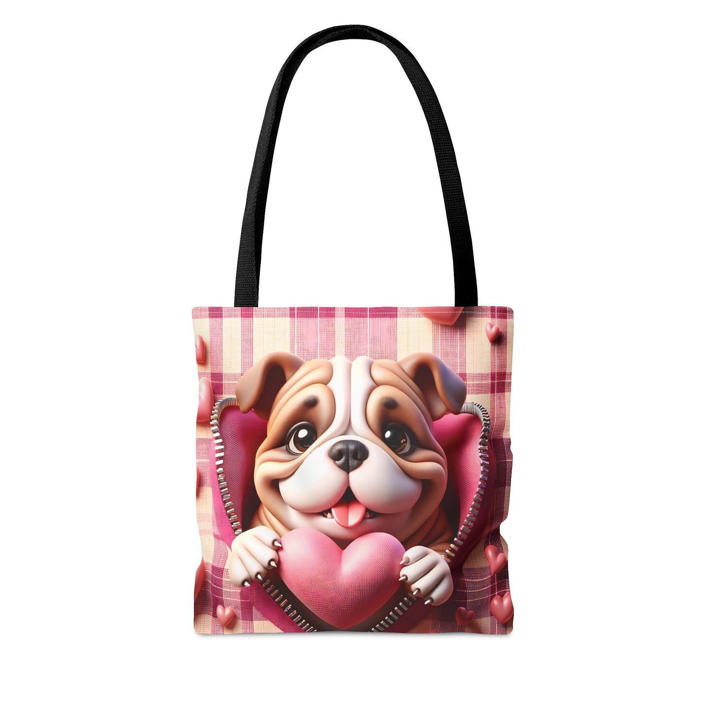 Tote Bag, Cute Dog, Personalised/Non-Personalised Tote bag