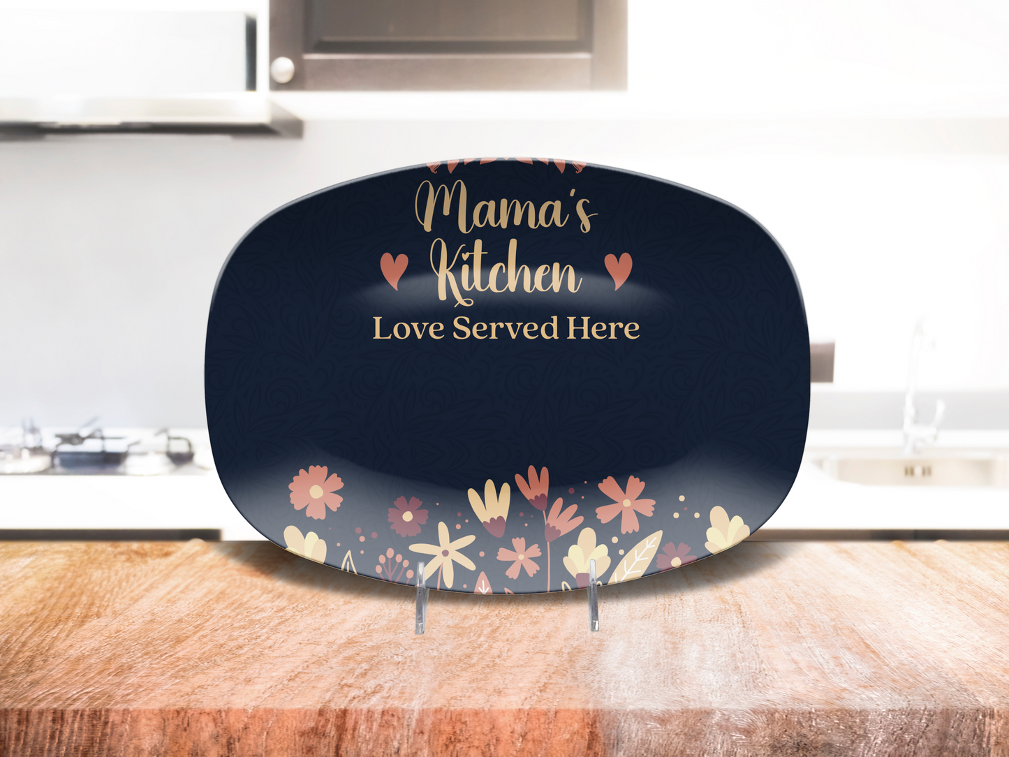 BBQ Platter Mama's Kitchen 10"x14" Platter