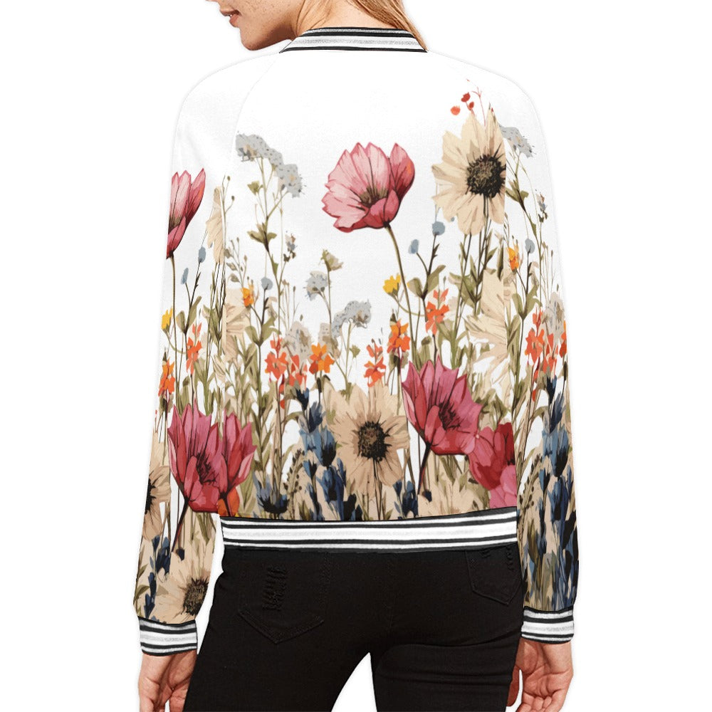 Wildflowers awd314 Bomber Jacket for Women