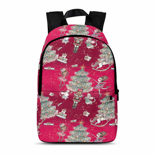 Red Christmas  GP3-Adult Casual Backpack