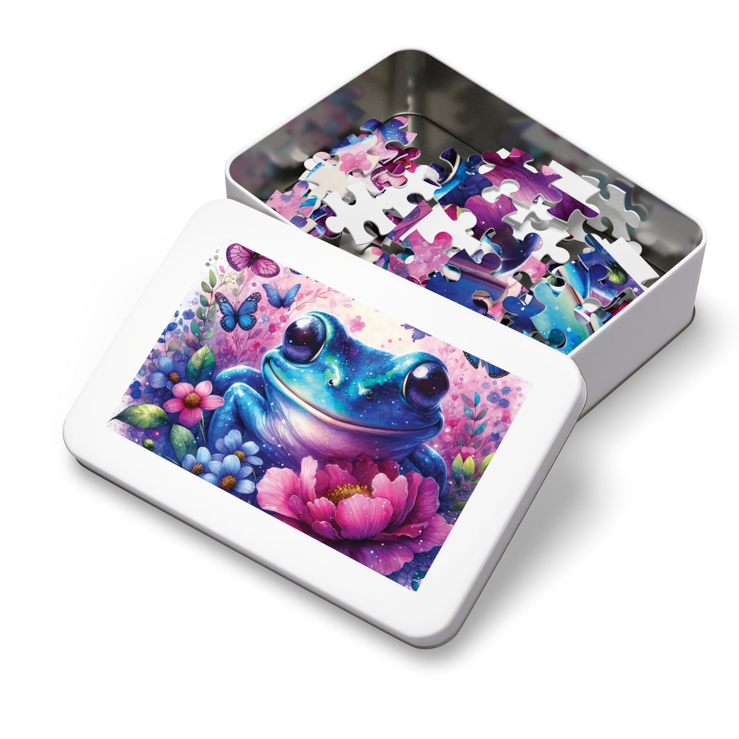 Jigsaw Puzzle, Frog, Personalised/Non-Personalised (30, 110, 252, 500,1000-Piece)