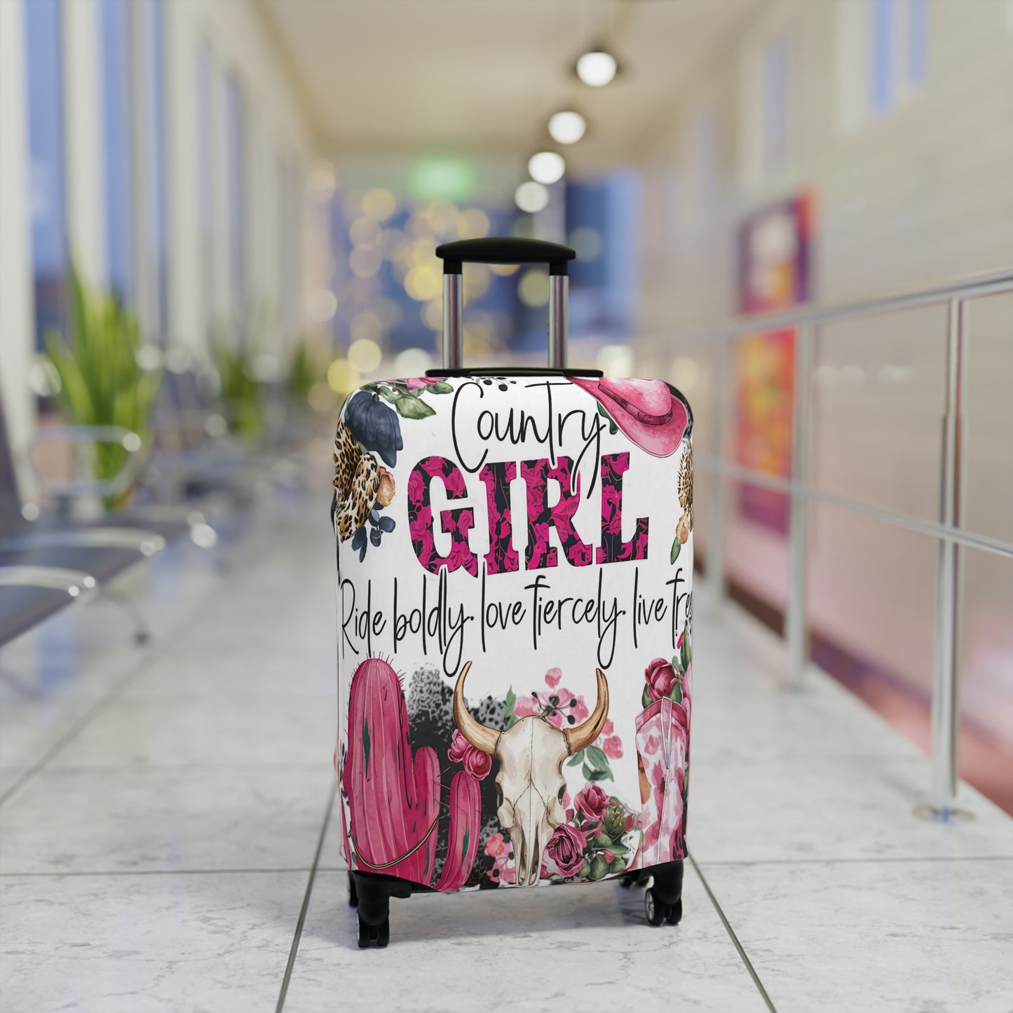 Luggage Cover, Country and Western, Country Girl, awd-1485