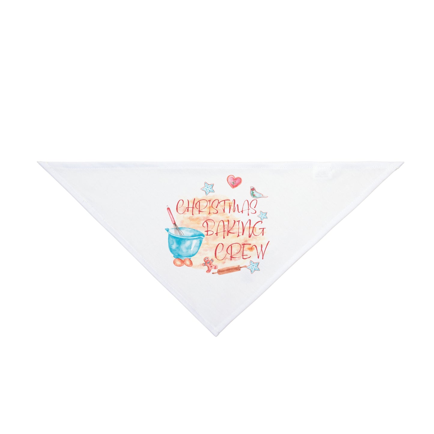 Bandana, Christmas Baking Crew, Christmas Pet Bandana