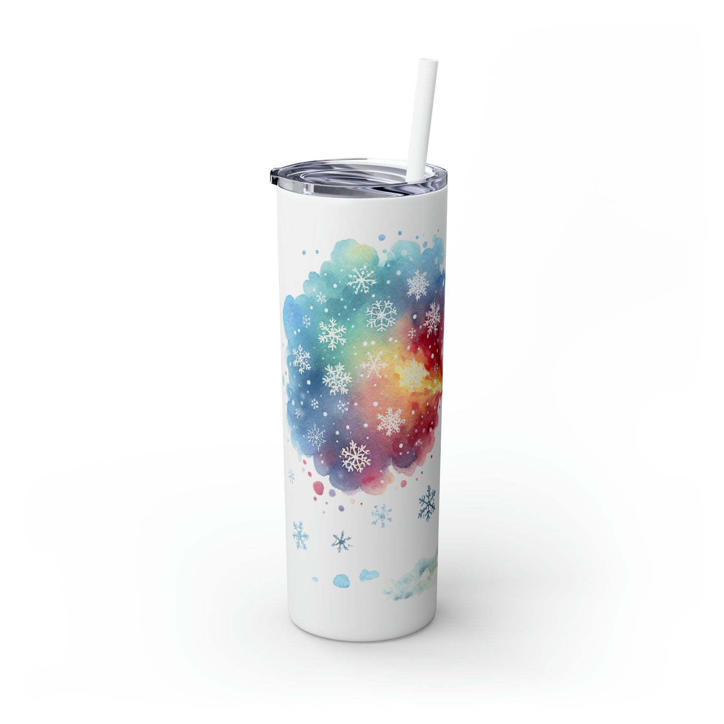 Skinny Tumbler with Straw, 20oz, Dragon, awd-020