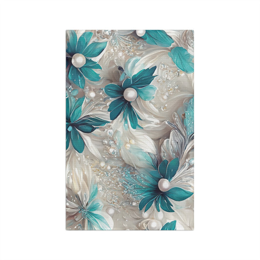 Microfiber Tea Towel Floral