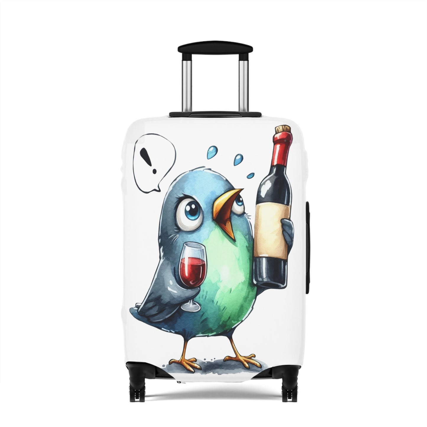 Luggage Cover, Cute Bird, awd-1639