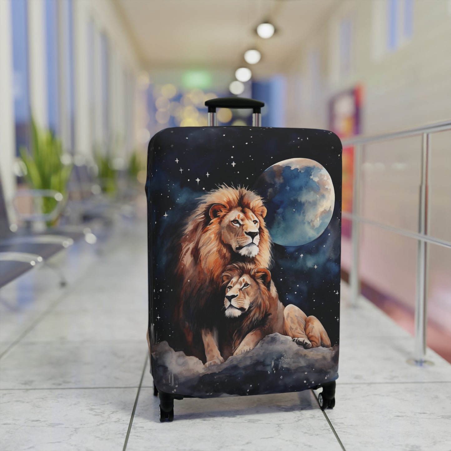 Luggage Cover, Lions, awd-553