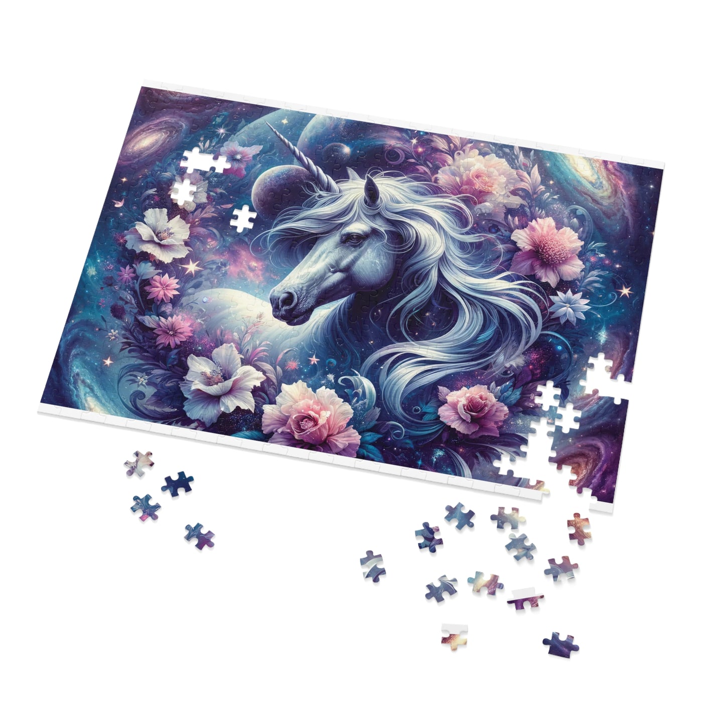 Jigsaw Puzzle, Unicorn, Personalised/Non-Personalised (30, 110, 252, 500,1000-Piece)