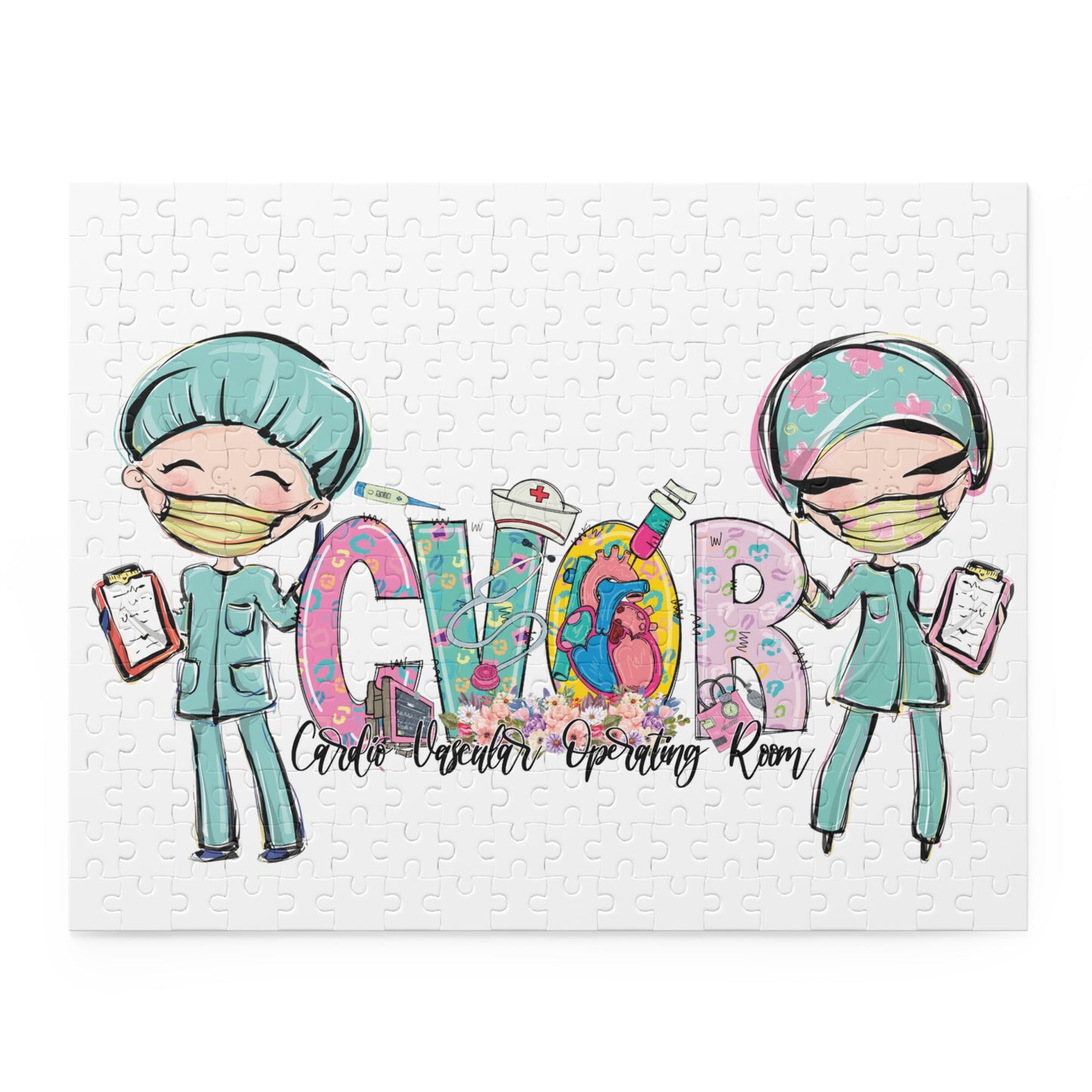 Puzzle,  Nurse, CVOR  (120, 252, 500-Piece) awd-620