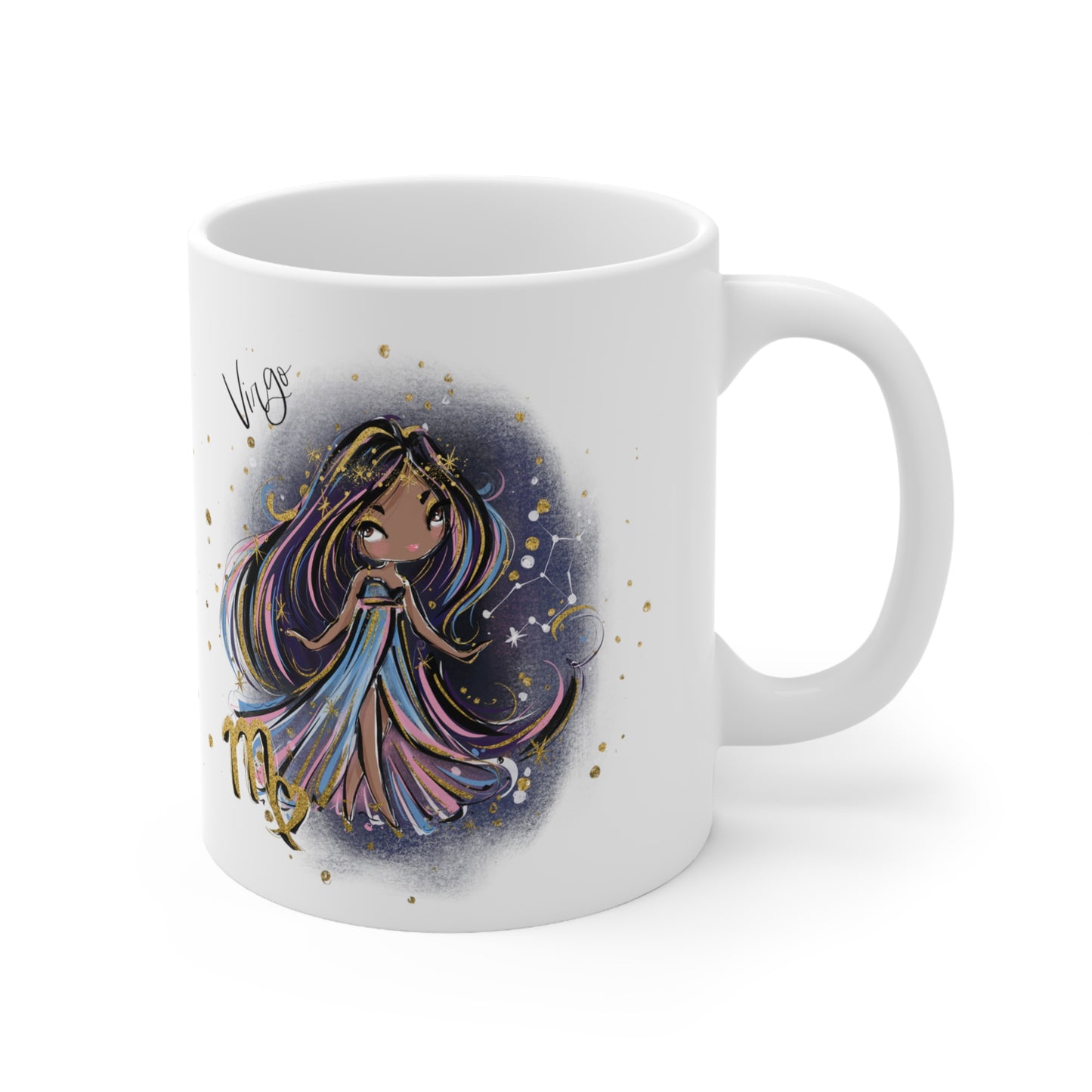 Personalised/Non Personalised Zodiac Sign, Taurus, Ceramic Mug 11oz