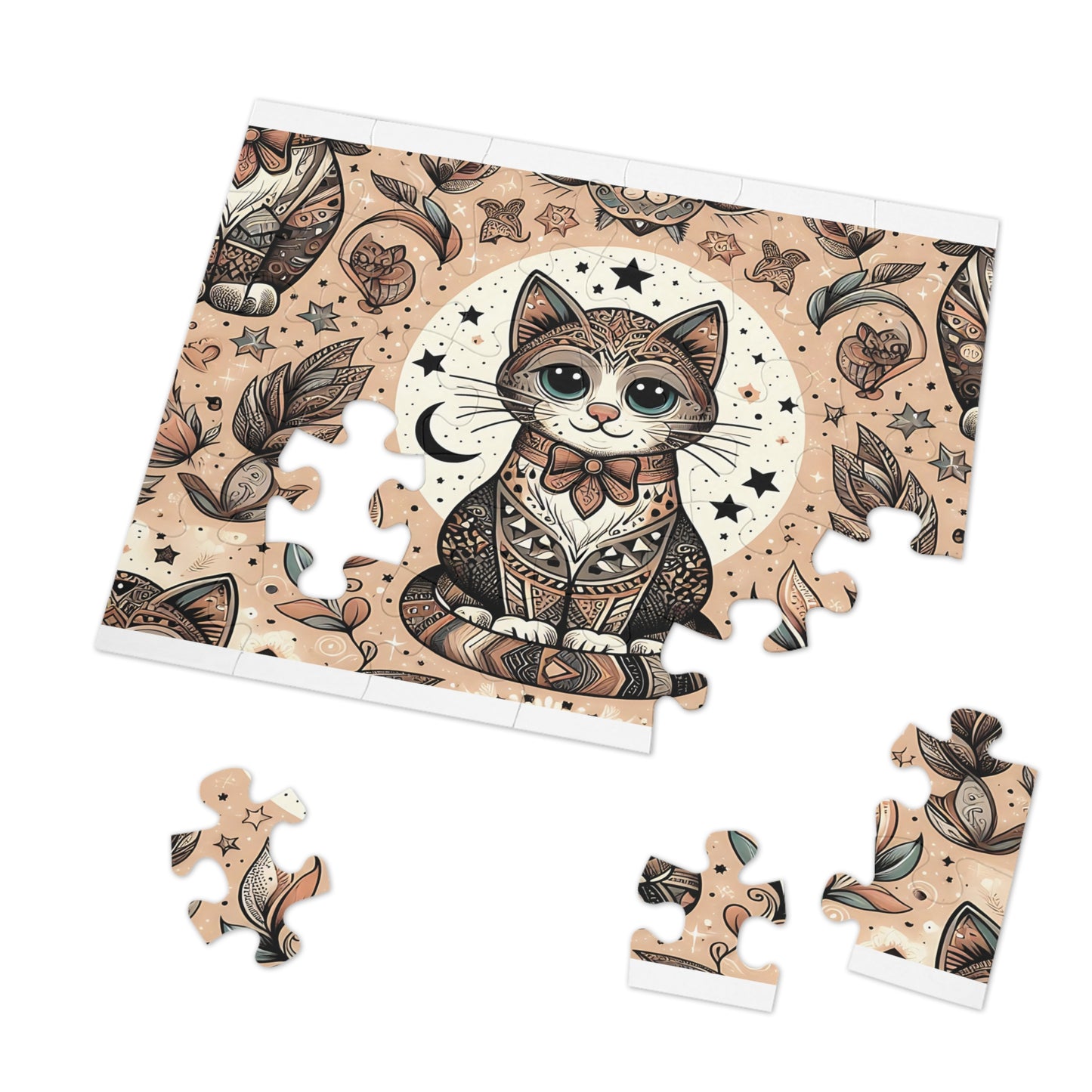 Jigsaw Puzzle, Cats, Personalised/Non-Personalised (30, 110, 252, 500,1000-Piece)