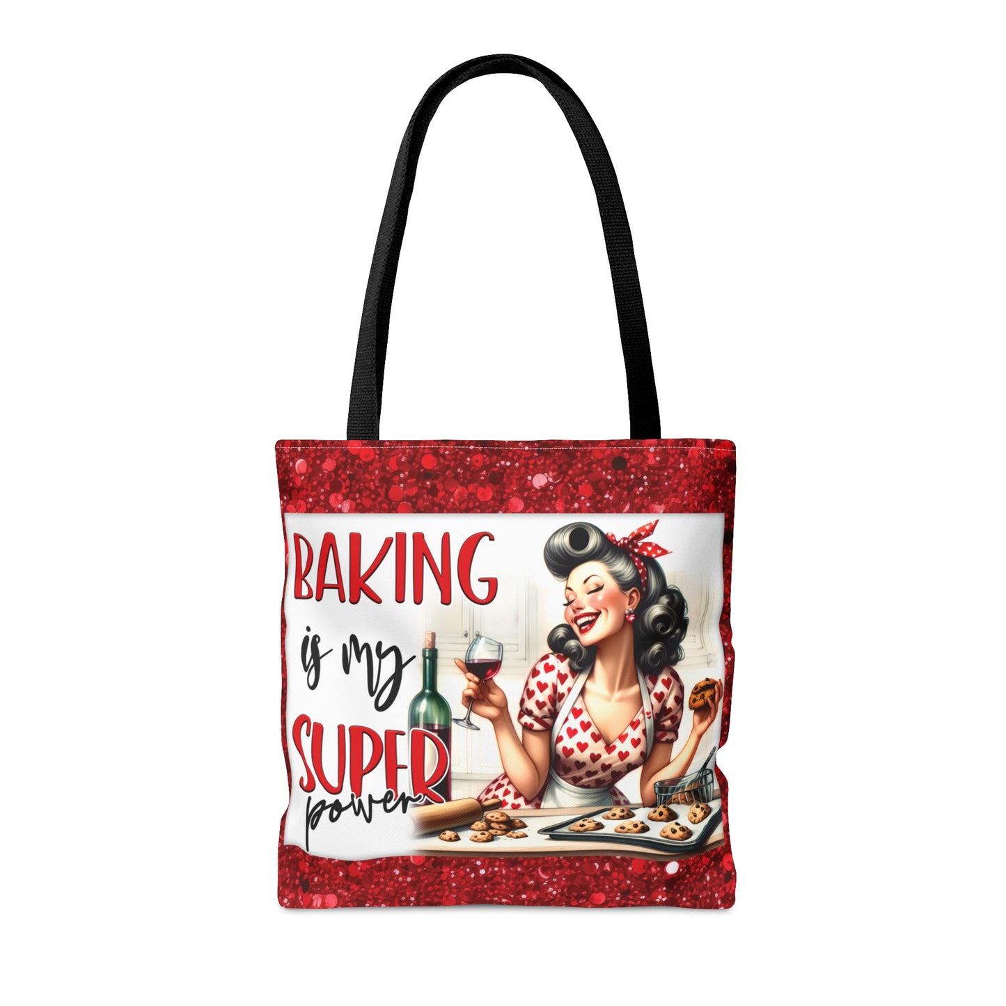 Tote Bag, Retro, Baking is my Super Power