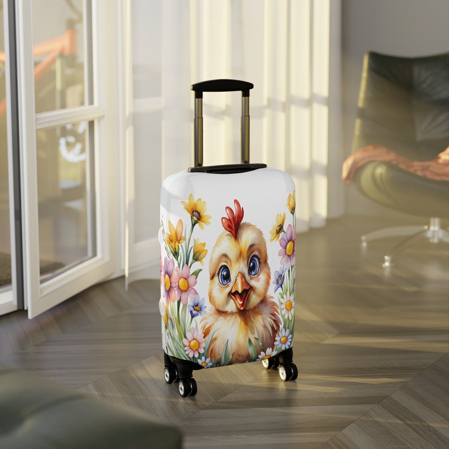 Luggage Cover, Chicken/Rooster, awd-301