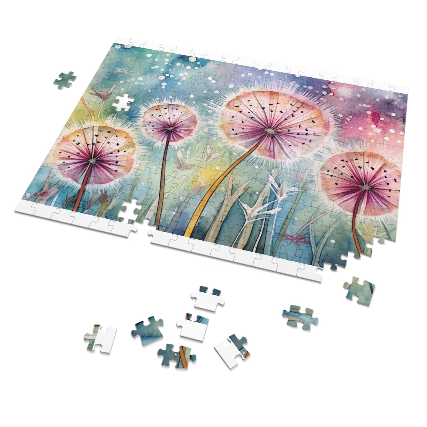 Jigsaw Puzzle, Floral, Personalised/Non-Personalised (30, 110, 252, 500,1000-Piece)