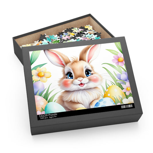 Puzzle, Easter, Rabbit  (120, 252, 500-Piece) awd-650