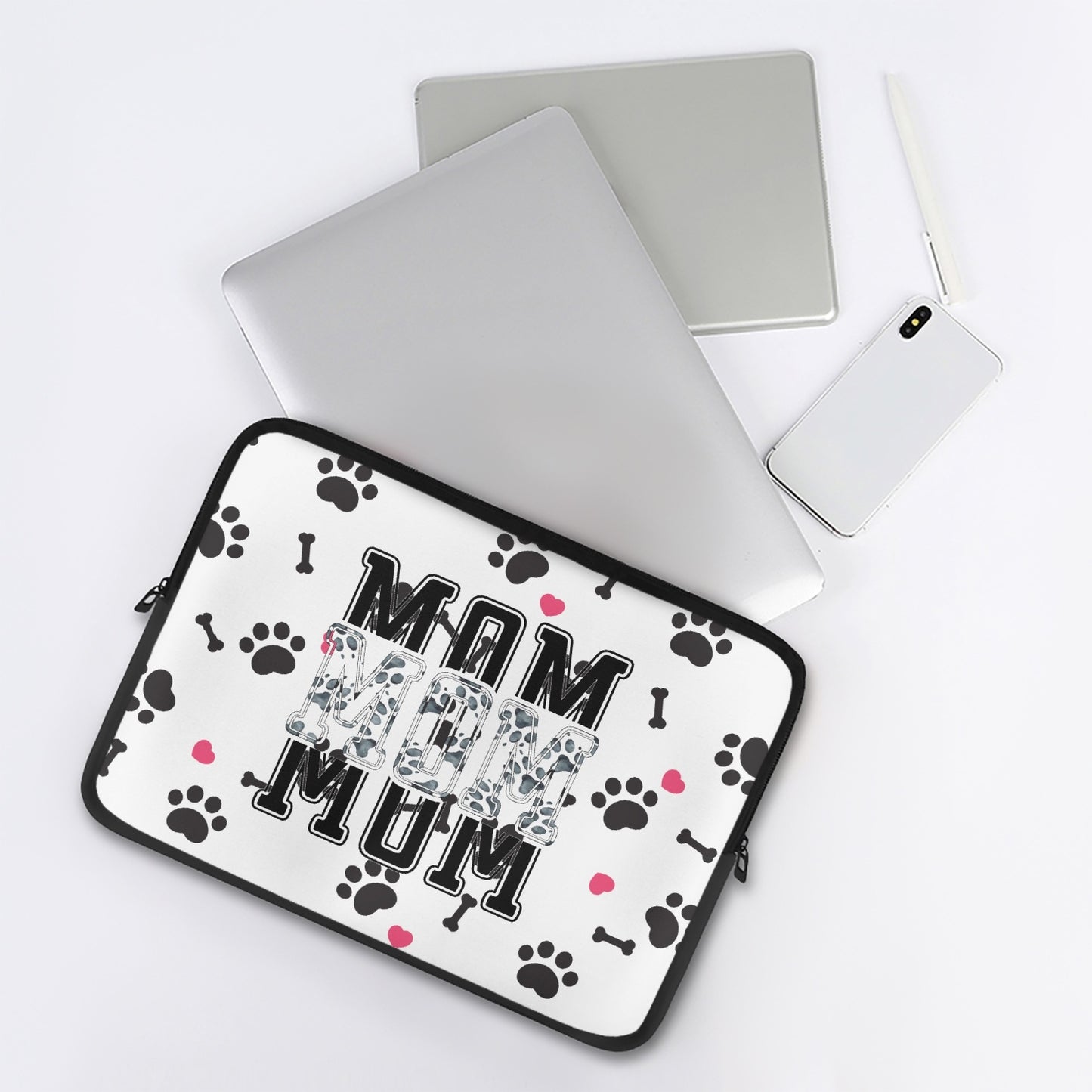 Laptop Sleeve - without handles - Dog Mom