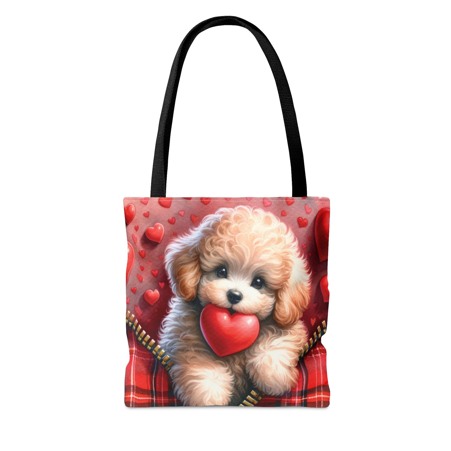 Tote Bag, Cute Dog, Personalised/Non-Personalised Tote bag