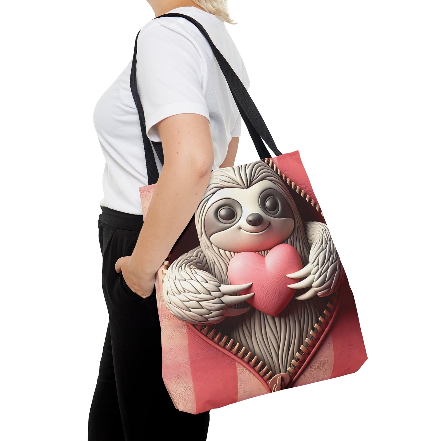 Tote Bag, Sloth, Personalised/Non-Personalised Tote bag