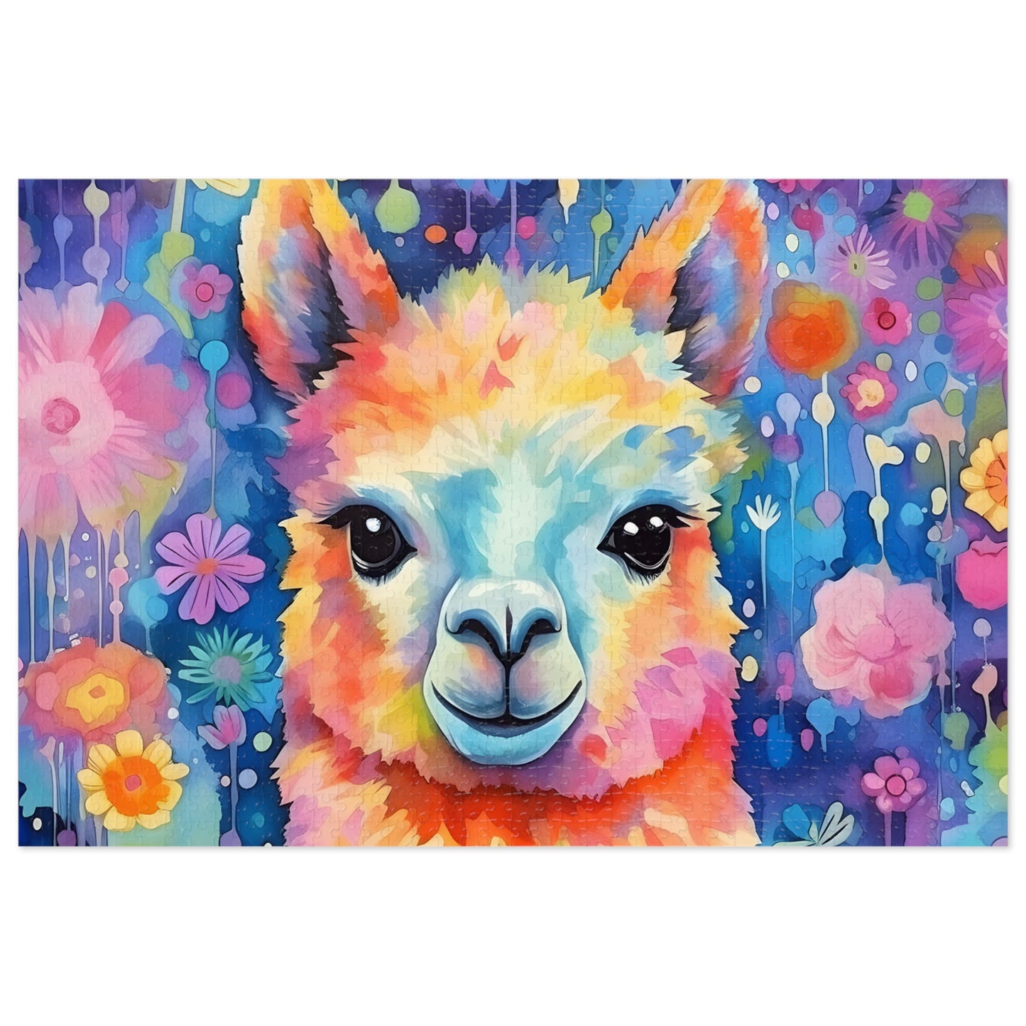 Jigsaw Puzzle, Llama, Personalised/Non-Personalised (30, 110, 252, 500,1000-Piece)