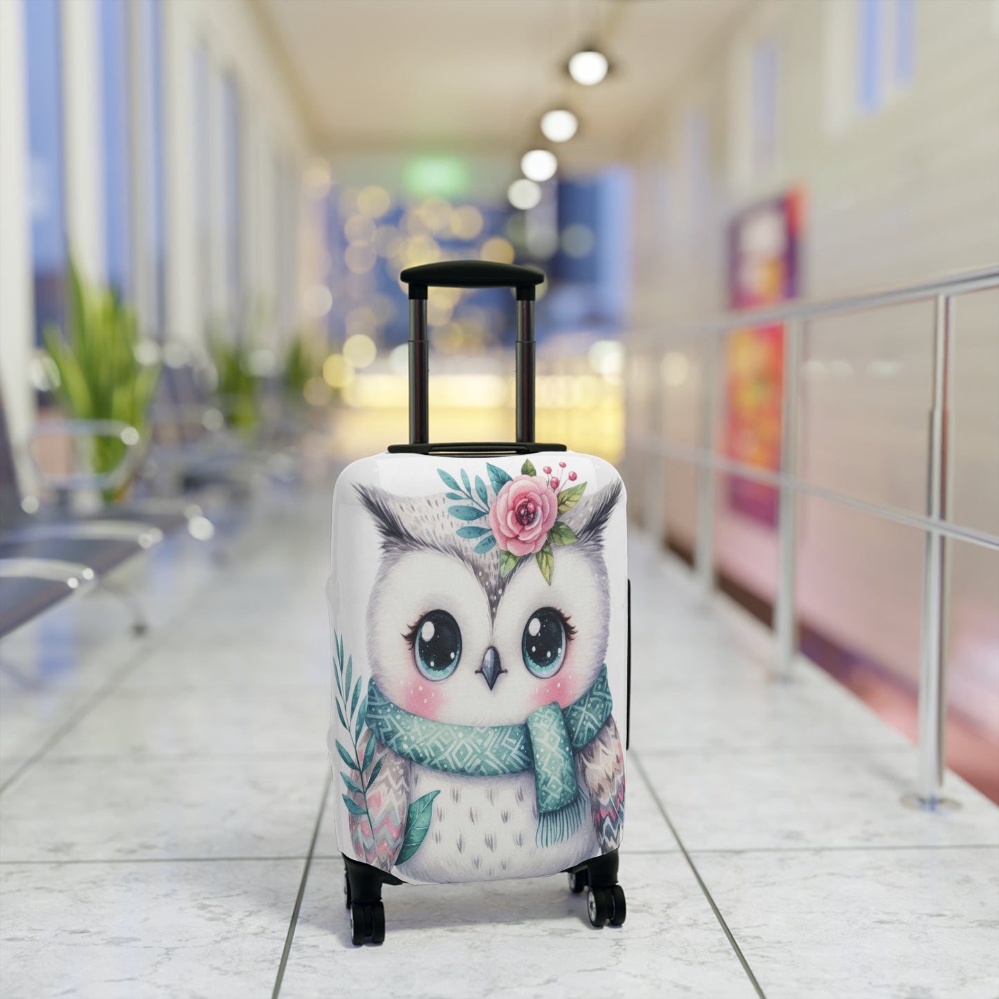 Luggage Cover, Owl, awd-524