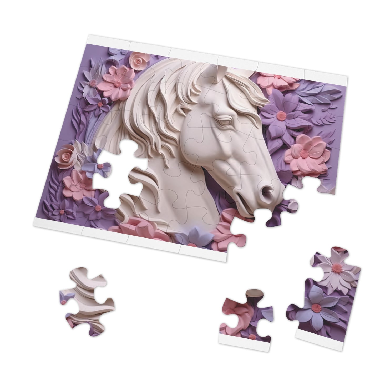 Jigsaw Puzzle, Horse, Personalised/Non-Personalised (30, 110, 252, 500,1000-Piece)