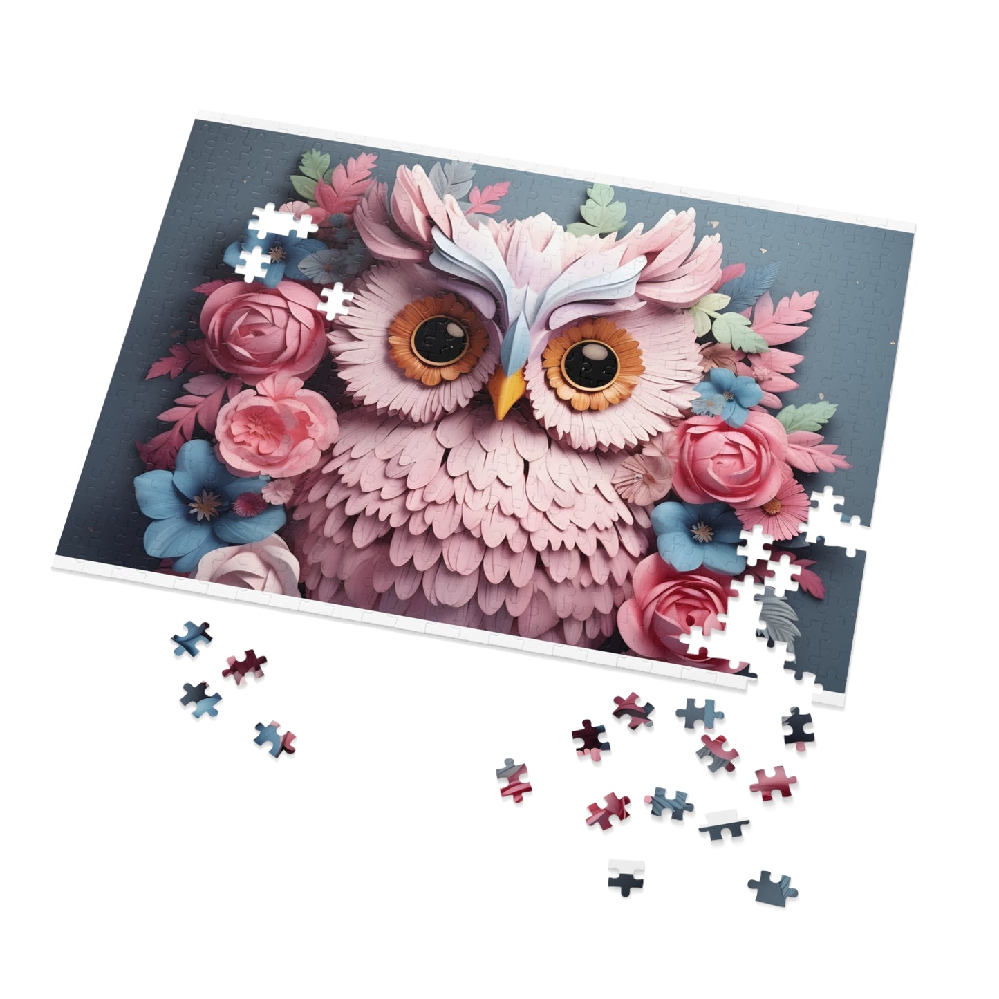 Jigsaw Puzzle, Owl, Personalised/Non-Personalised (30, 110, 252, 500,1000-Piece)