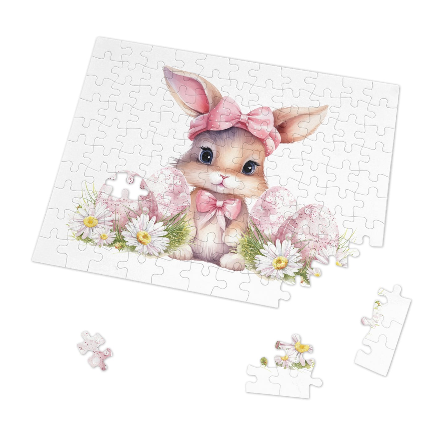 Jigsaw Puzzle, Easter, Easter Rabbit, Personalised/Non-Personalised (30, 110, 252, 500,1000-Piece)