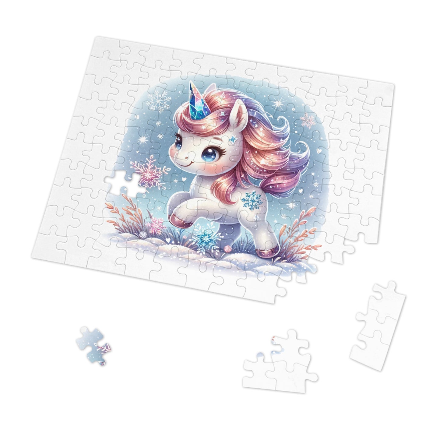 Jigsaw Puzzle, Unicorn, Personalised/Non-Personalised (30, 110, 252, 500,1000-Piece)