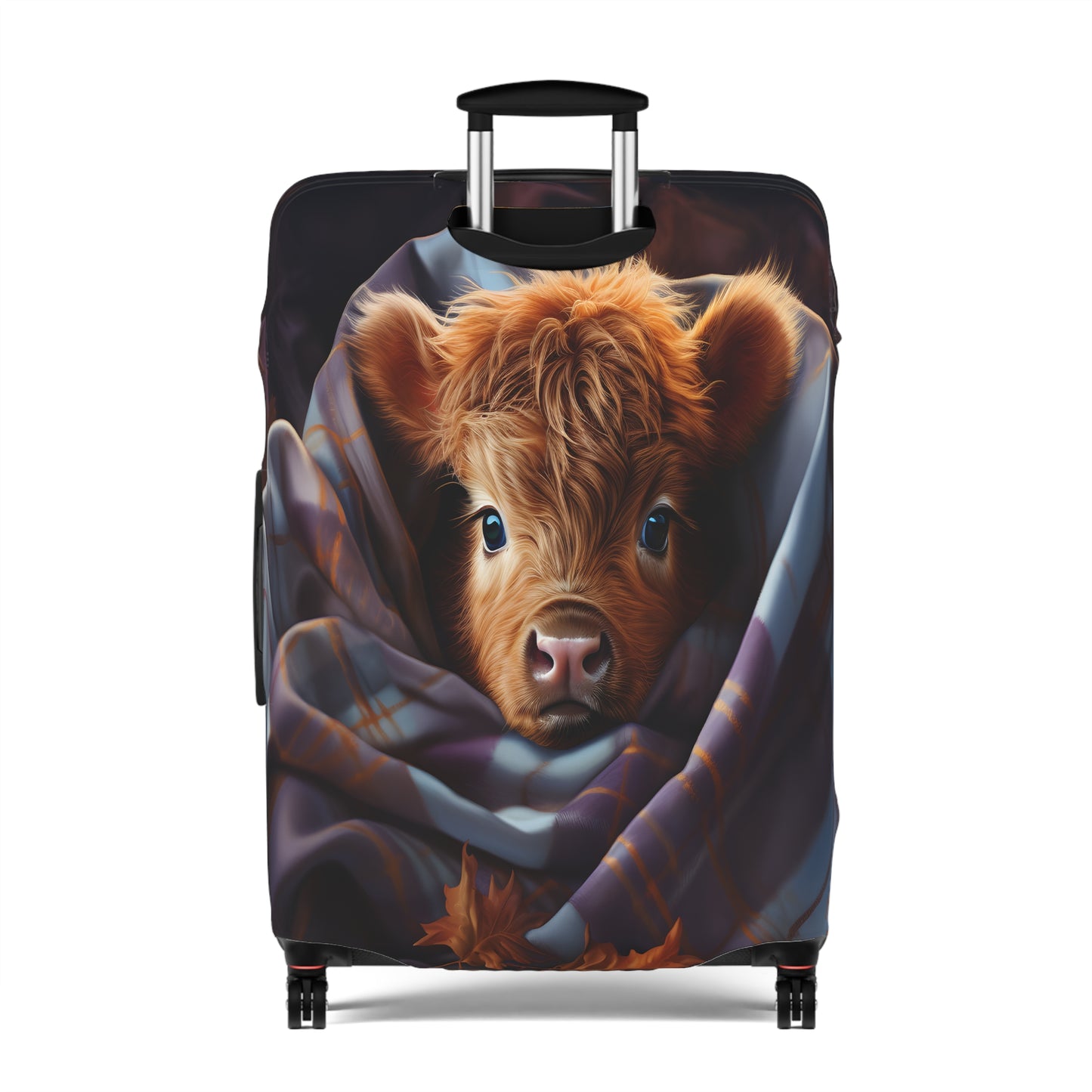 Luggage Cover, Highland Cow, awd-044