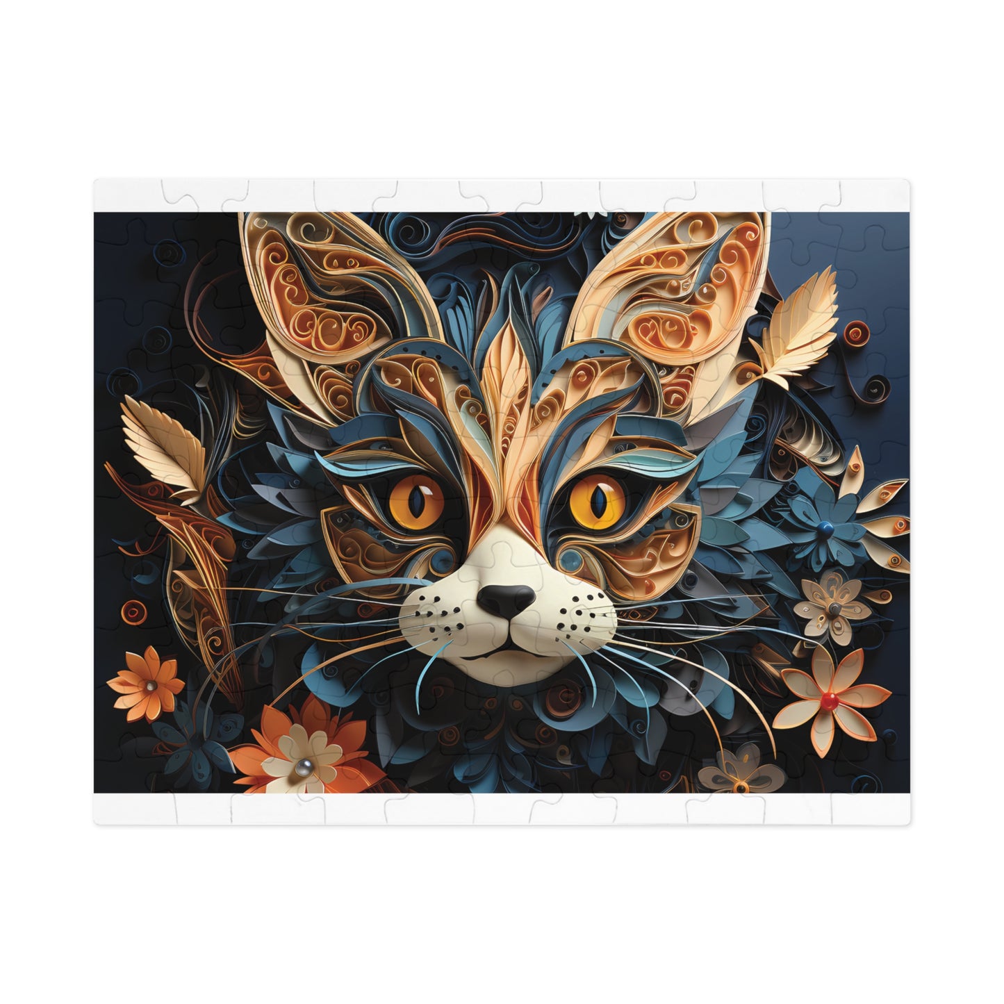 Jigsaw Puzzle, Cat, Personalised/Non-Personalised (30, 110, 252, 500,1000-Piece)