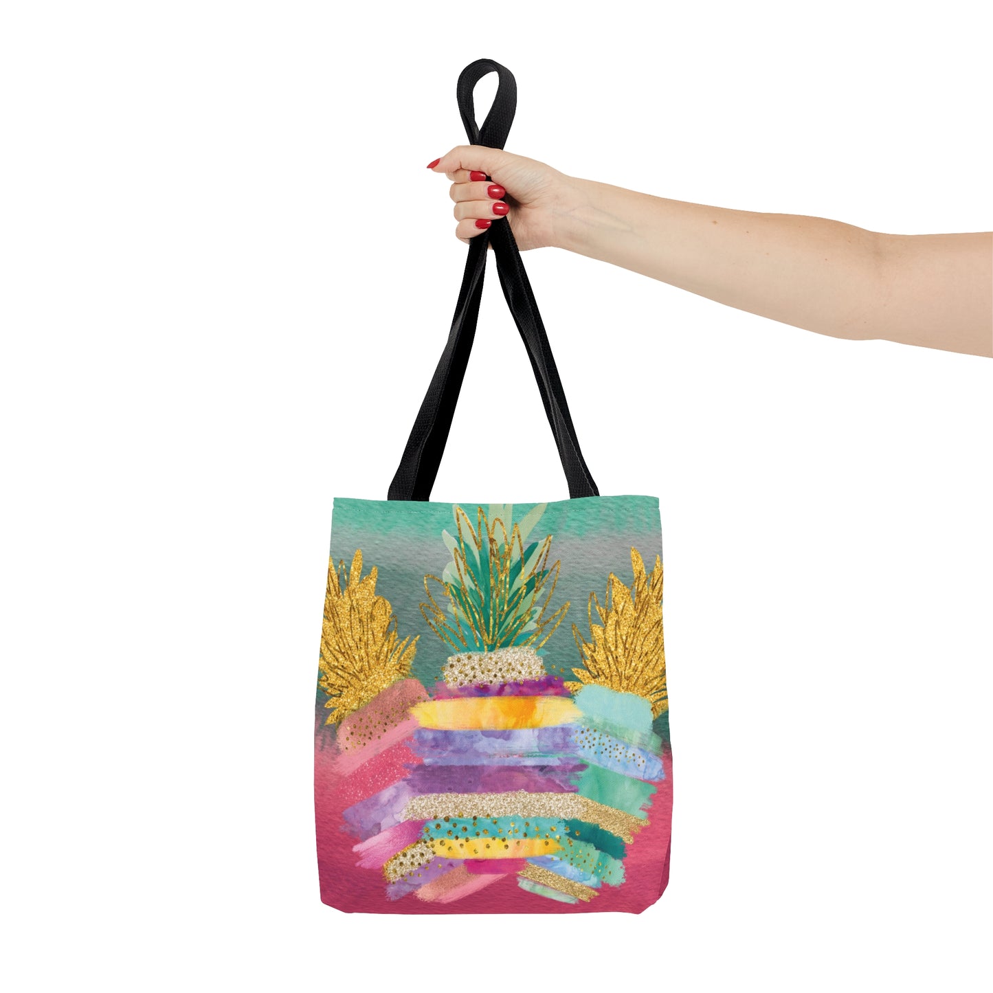 Tote Bag, Pineapples, Personalised/Non-Personalised Tote bag