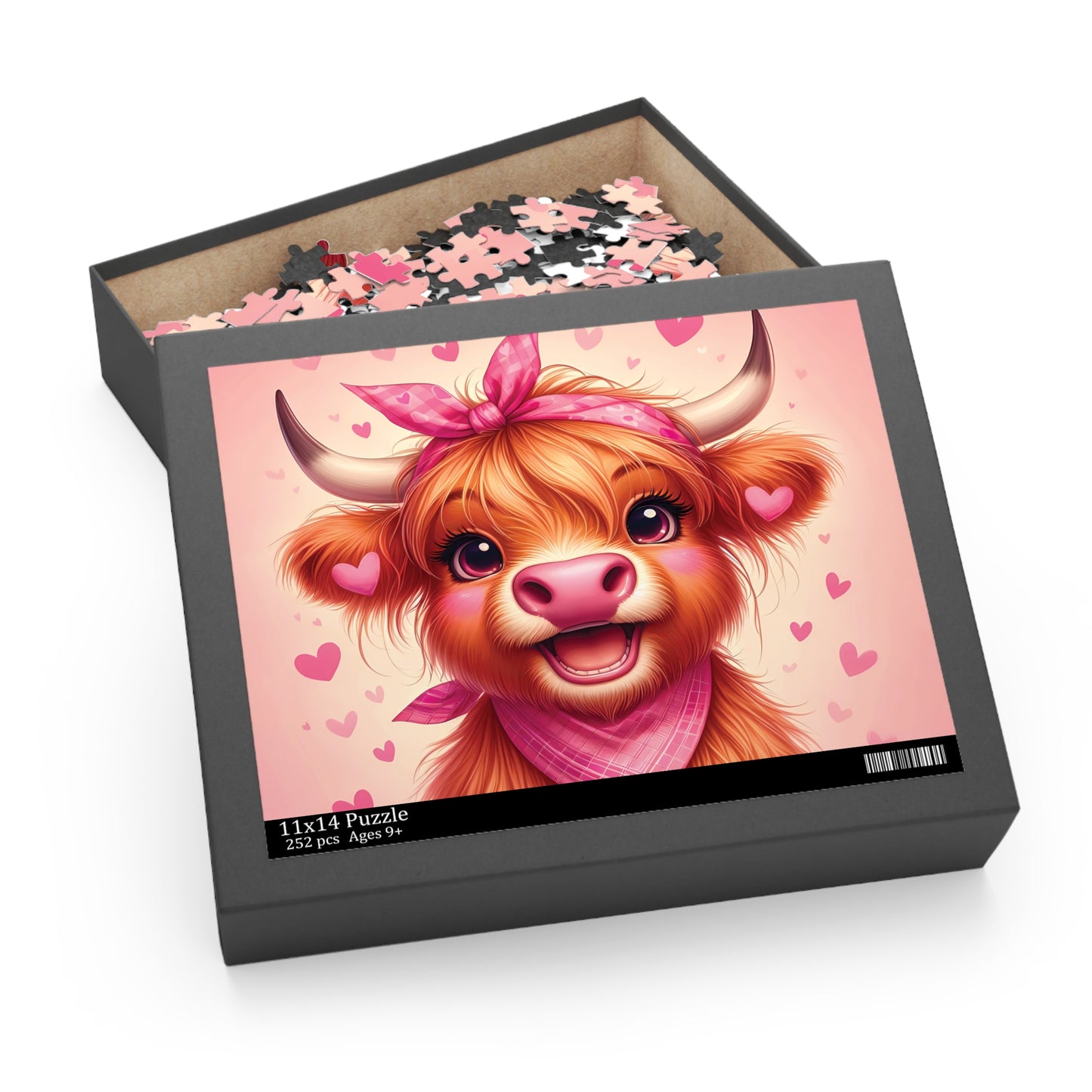 Puzzle, Highland Cow  (120, 252, 500-Piece) awd-616