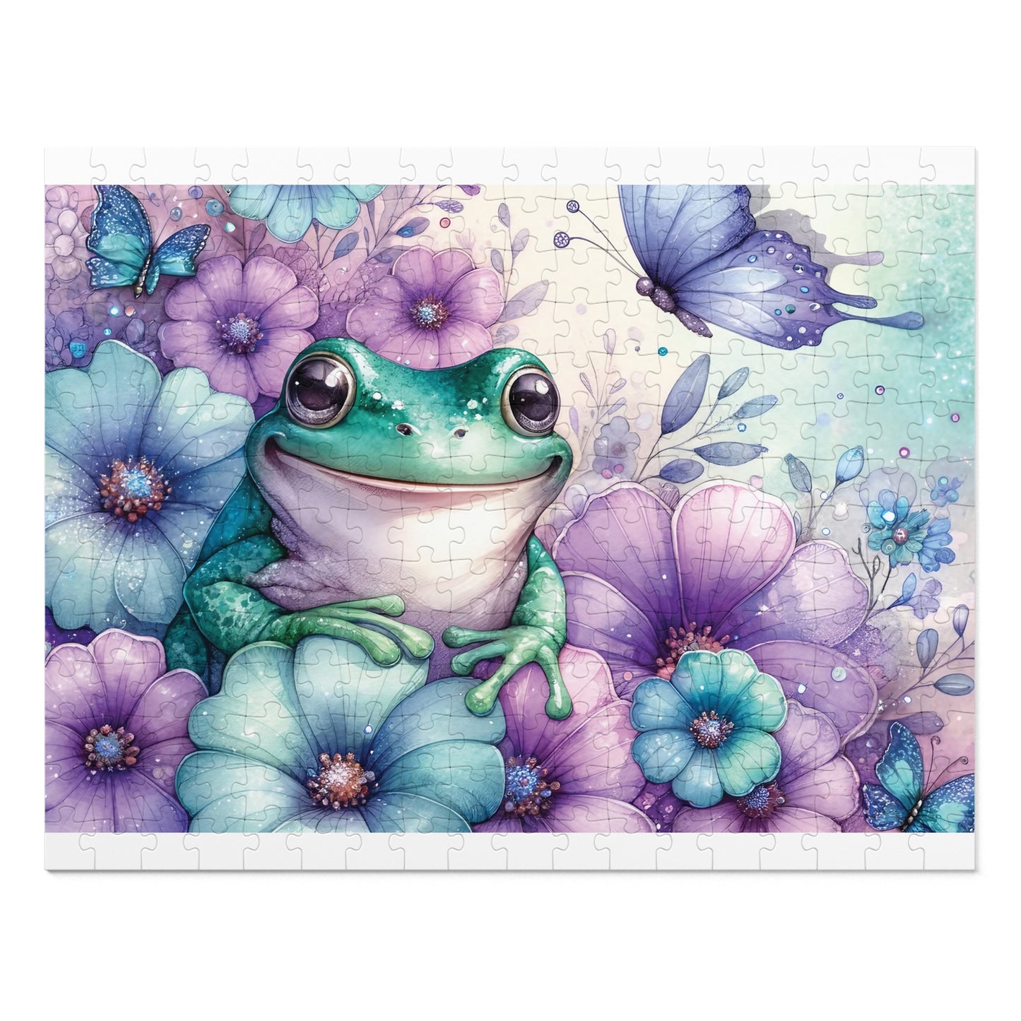 Jigsaw Puzzle, Frog, Personalised/Non-Personalised (30, 110, 252, 500,1000-Piece)