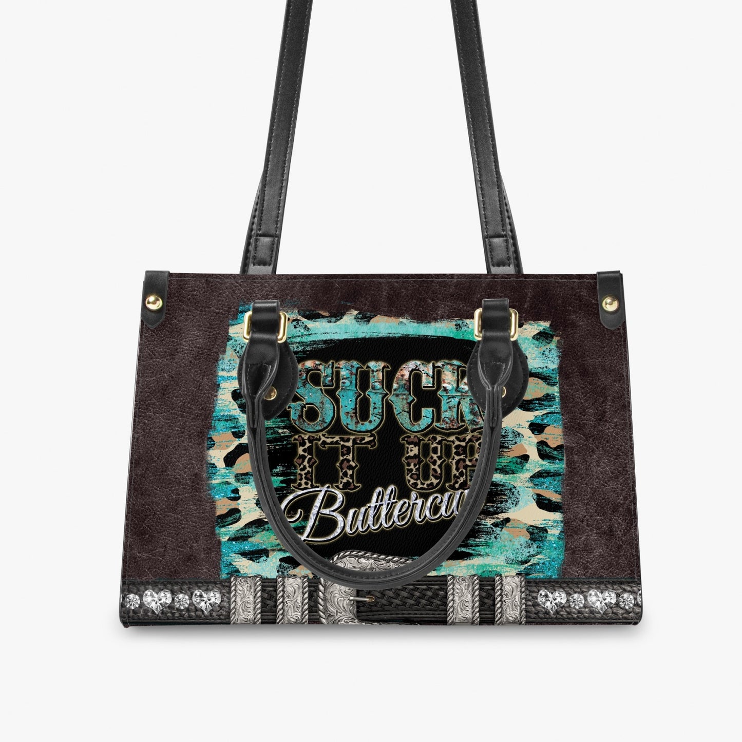 Women's Tote Bag - Long Strap - Suck it Up Buttercup