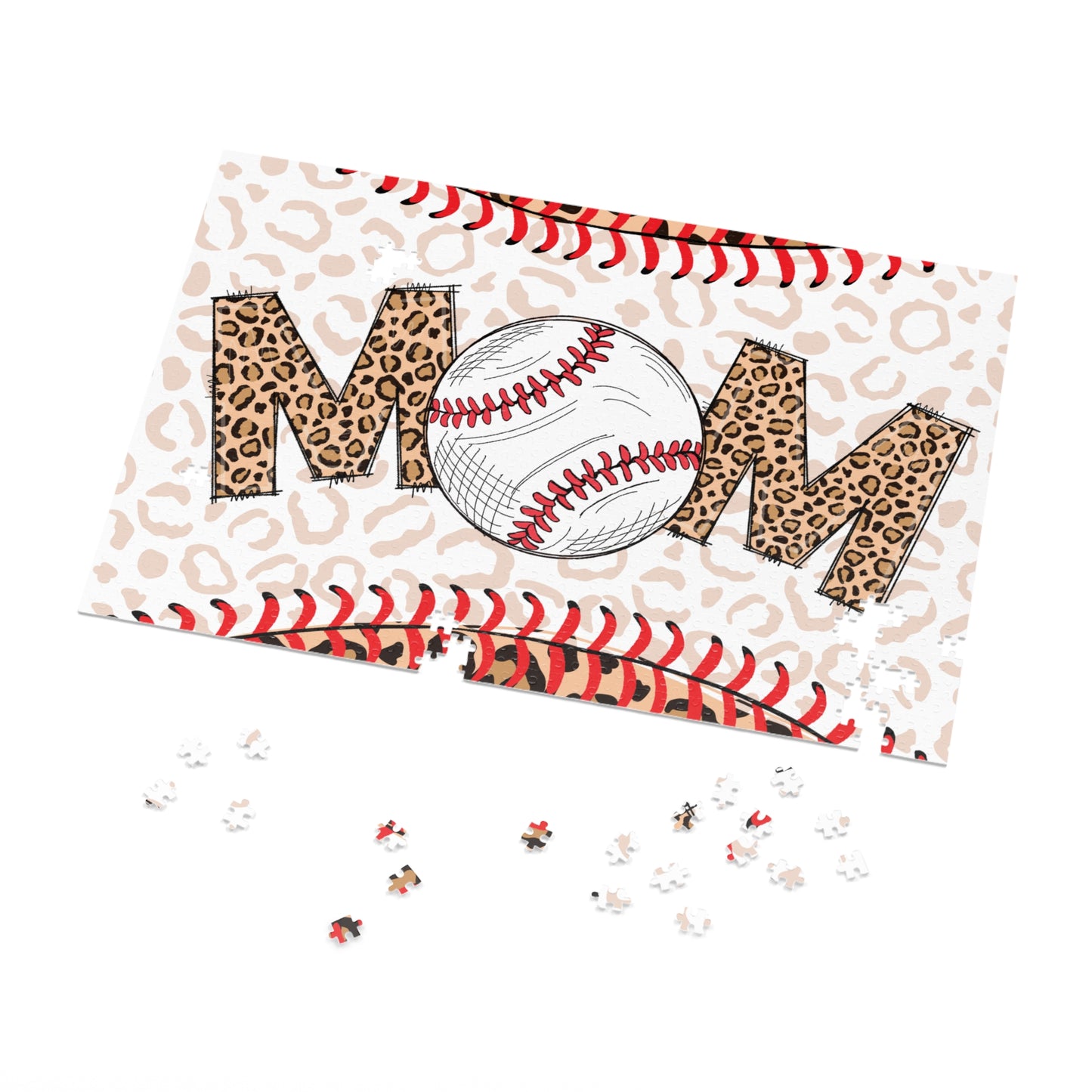 Puzzle, Softball Mom, Personalised/Non-Personalised (30, 110, 252, 500,1000-Piece) awd-607