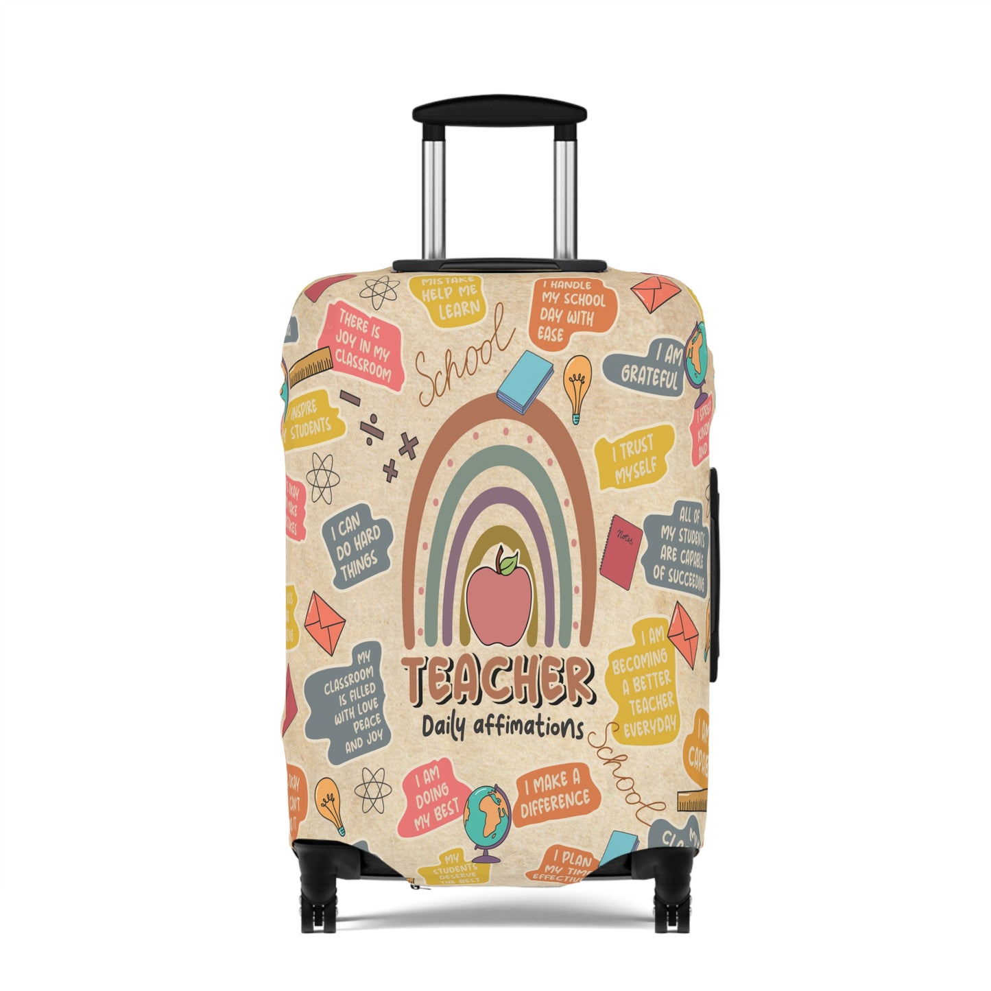 Luggage Cover, Teacher, Daily Affirmations, awd-1755