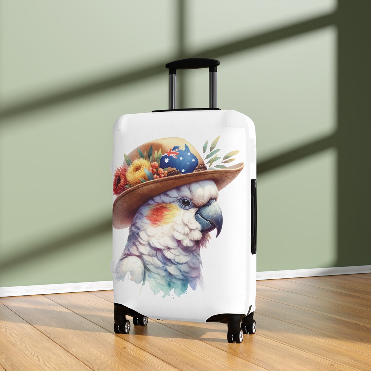 Luggage Cover, Cockatoo, awd-1334