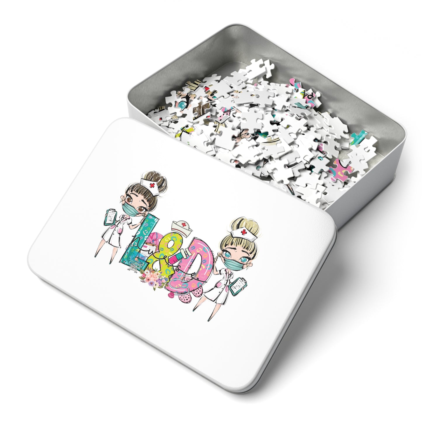 Jigsaw Puzzle, L&D Nurse, Personalised/Non-Personalised (30, 110, 252, 500,1000-Piece)